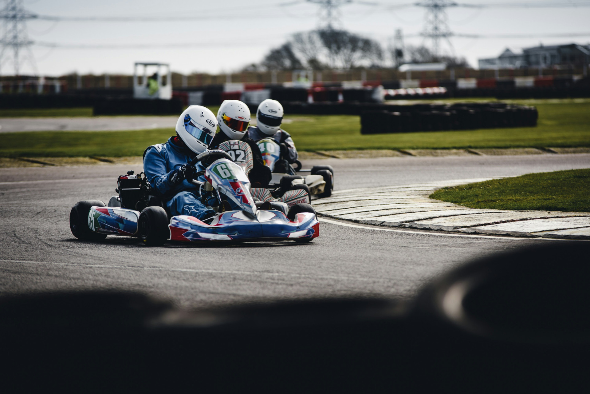 Motorsport racing action